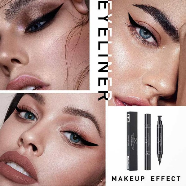 Double-head Waterproof Winged Eyeliner S..