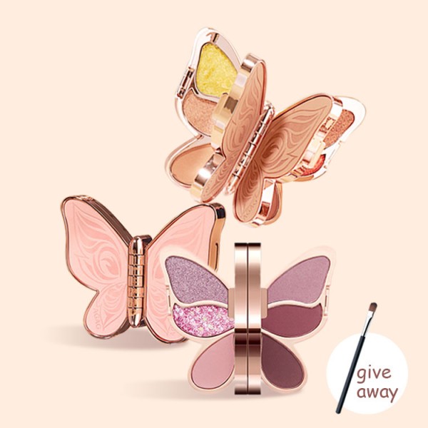 Dancing Butterfly eyeshadow palette 4-color series