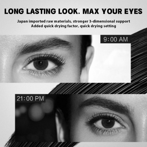 4D Waterproof Silk Fiber Thick Lengthening Mascara