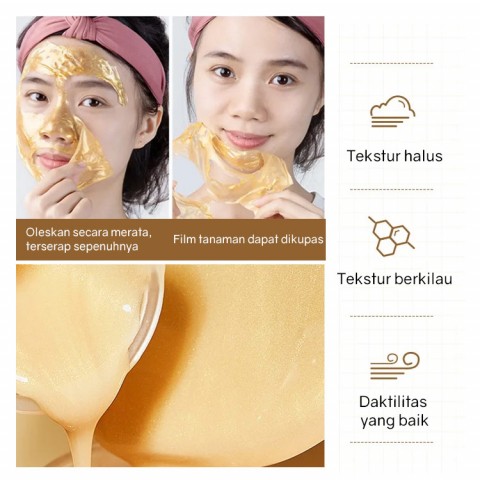 Retinol snake venom gold mask-Moisturizing and bright, smooth skin