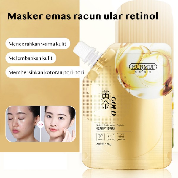 Retinol snake venom gold mask-Moisturizi..