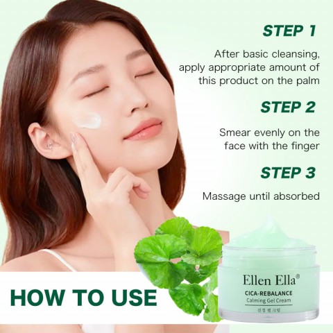 SUPER HOT ON TIKTOK - Ellen Ella Cica-ReBalance Calming Gel Cream 50g