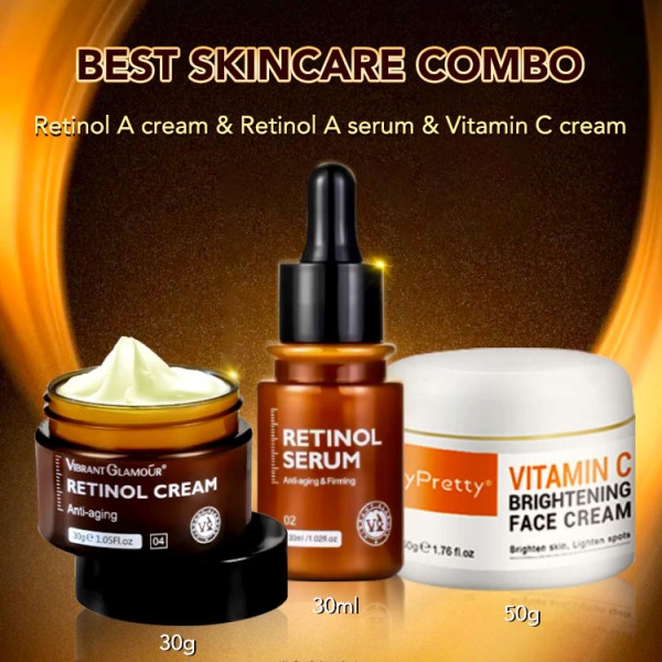 Anti-aging cream and VC whitening cream..