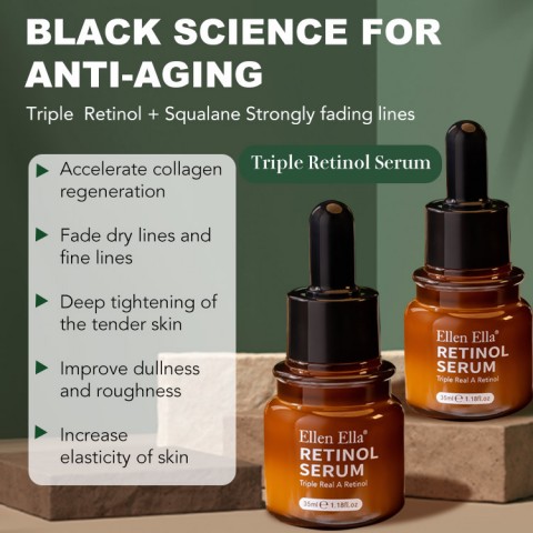 Anti-aging Retinol Cream and Serum Set