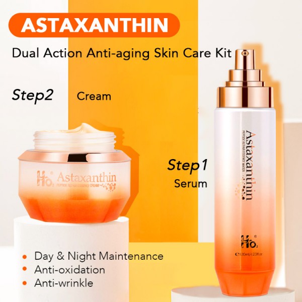 Astaxanthin Dual Action Anti-aging Skin Care Kit