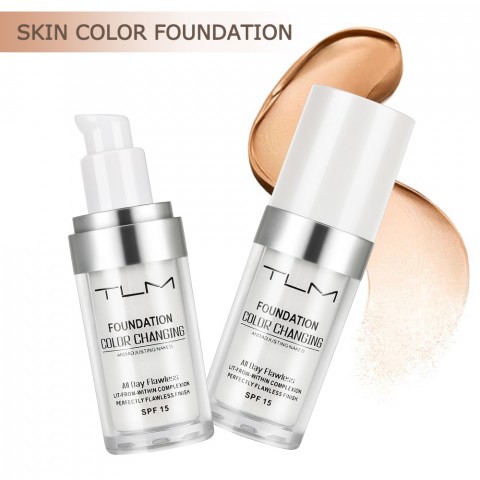 Automatically adjust skin tone color Changing Foundation 