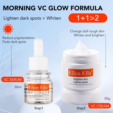 ELLEN ELLA Upgrade Morning C Night A Scientific Skin Care Formula