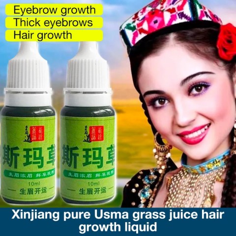 pure Usma grass juice hair growth liquid