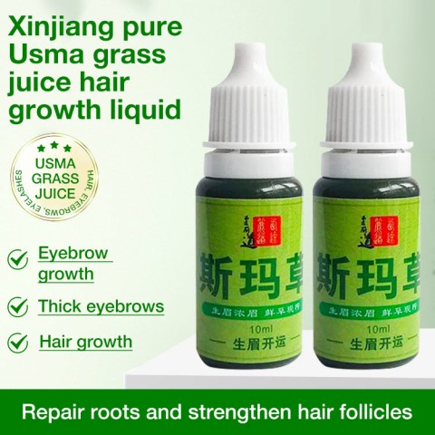 pure Usma grass juice hair growth liquid