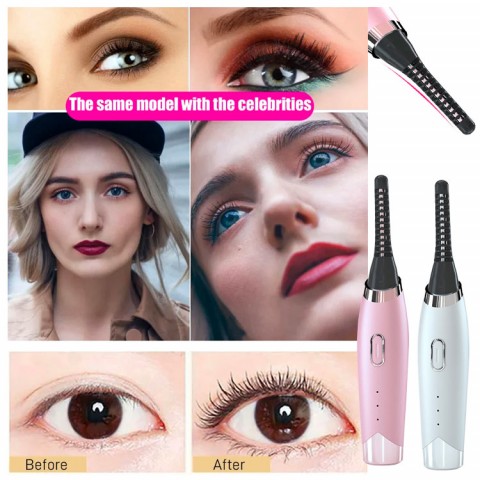 Electric eyelash curler