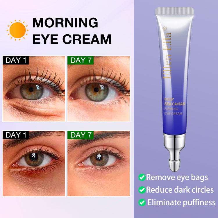 Buy now get eye care massager as freebie - ELLEN ELLA Morning & Night Anti-Aging Eye Cream- Remove eye bags, dark circles, eye wrinkles in 7 days