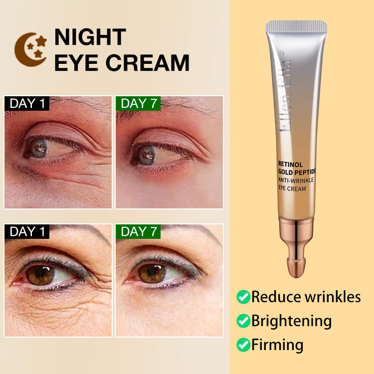 Buy now get eye care massager as freebie - ELLEN ELLA Morning & Night Anti-Aging Eye Cream- Remove eye bags, dark circles, eye wrinkles in 7 days