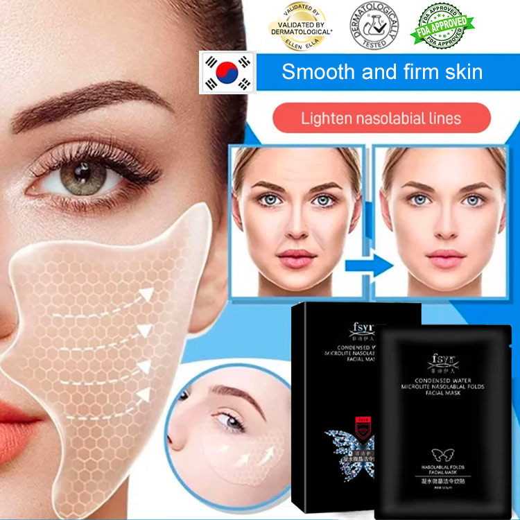 Korean Anti-Wrinkle Firming Patch-Buy 1 Get 1-Recommended by Korea Plastic Surgery Hospital-Double chin, puffiness, nasolabial lines, neckline, sagging face