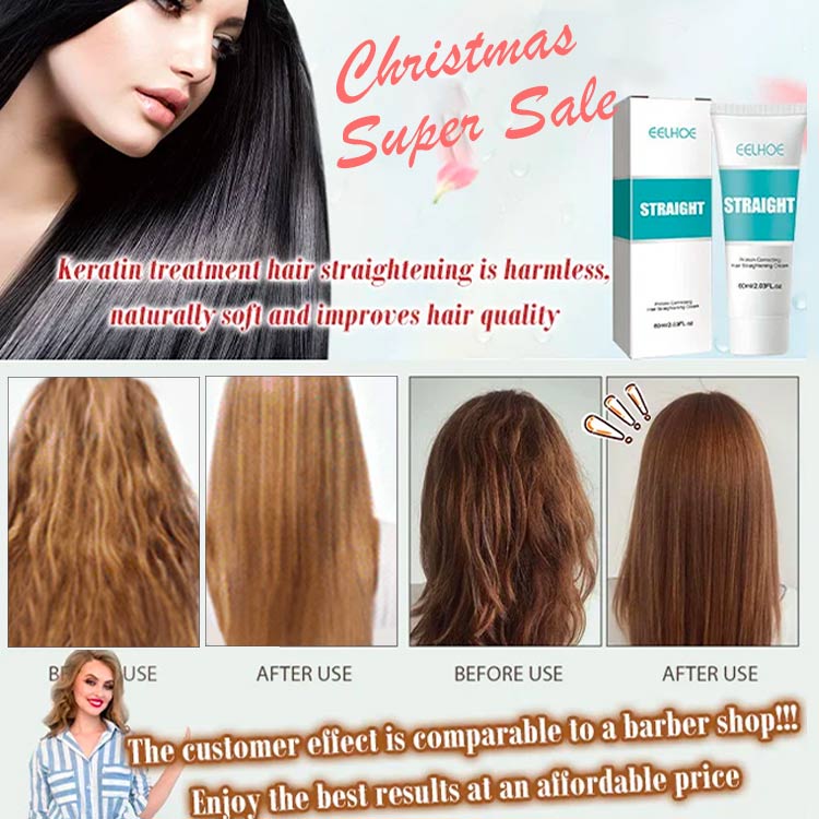 EELHOE Keratin Treatment Hair Straightening Cream