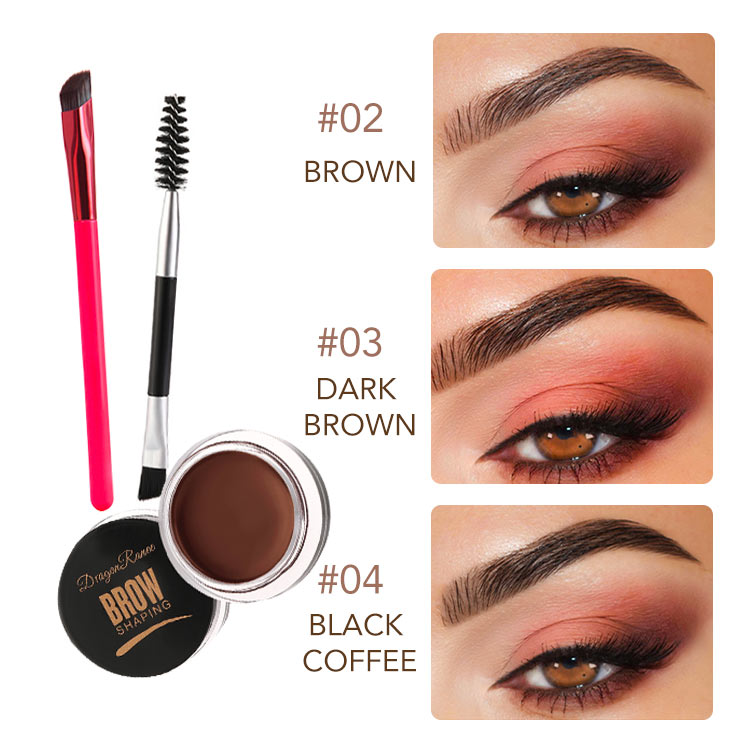 MULTI-FUNCTION EYEBROW BRUSH AND EYEBROW CREAM